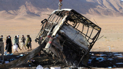 Kurtulan yok: Bu otobüs 78 kişiye mezar oldu