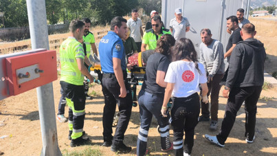 Telefonla konuşurken tren çarptı