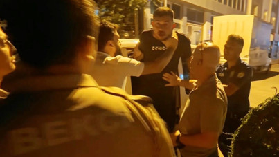 Bir arkadaşını bıçakladı diğerine kafa attı