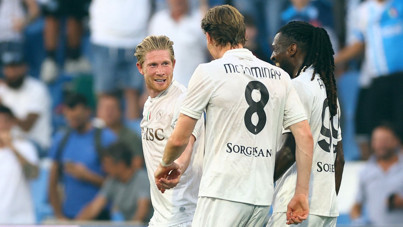 Kevin de Bruyne attı, Napoli kazandı