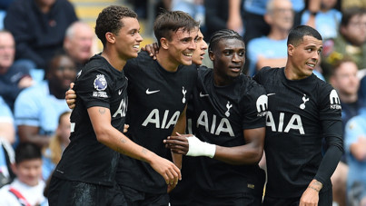 Tottenham, Manchester City'yi ilk yarıda yıktı