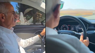 Bakan hız sınırını aştı, sosyal medya çalkalandı