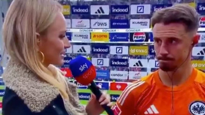 Sky muhabiri baltayı taşa vurdu! Alman futbolunda yüzyılın gafı