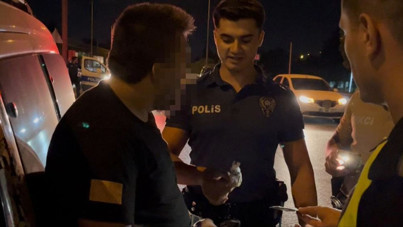 Sürücü saçmalayınca sinirlendi: Polis salaktı zaten görmeyecekti