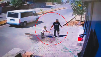 Küçücük oğluna hırsızlık yaptırdı