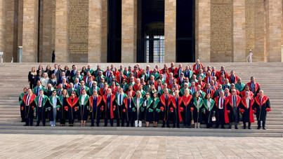 Adli yıl öncesi Anıtkabir ziyareti: Yargıtay heyetinden Atatürk’e mesaj