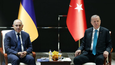 Erdoğan ve Paşinyan görüştü