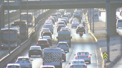İstanbul trafiğinde 'uyum' yoğunluğu