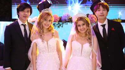 Kastamonulu içerik üreticisi ikizler, Tayvanlılarla evlendi