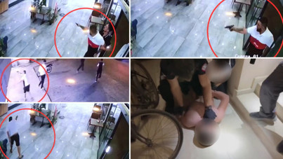 Çökmeye çalıştığı kafeye kurşun yağdırdı