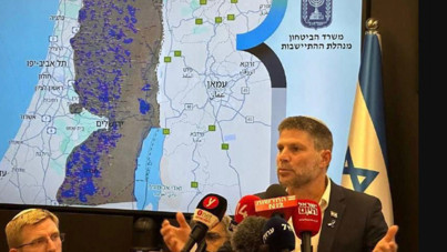 Skandal harita: Batı Şeria'nın yüzde 82'sini ilhak edeceğiz