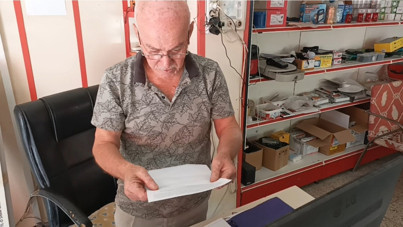 70 yaşındaki amca hoşluk olsun diye yola bir yazı yazdı, davalık oldu