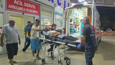 Halı sahada taşlı kavga