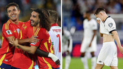 İspanya rahat kazandı, Almanya tokadı yedi