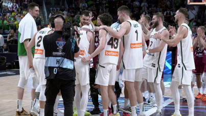 Çeyrek finale bir bilet de Litvanya'nın