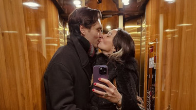 Birce Akalay'dan Hakan Kurtaş'a romantik kutlama