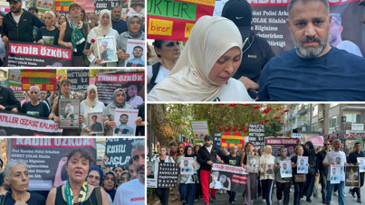 Çocukları cinayete kurban giden ailelerden adalet yürüyüşü