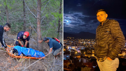 Otomobil 60 metrelik uçuruma yuvarlandı: 17 yaşındaki Muhammet öldü