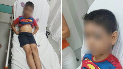 Polis, oğluyla tartışan çocuğu darbetti