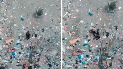 Korkunç trajedi videoda ortaya çıktı: Keskin nişancılar bir aileyi yok etti