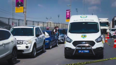 Marmaray'ın önünde dehşete düştüler