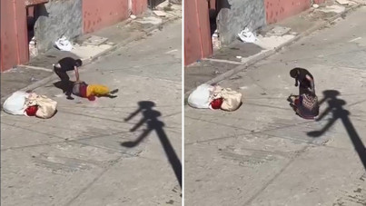 Eşine sokak ortasında dehşeti yaşatan cani koca adliyede