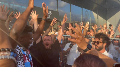 Onana Trabzon'a geldi, 'Fenerbahçe' dedi