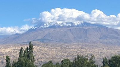 Gören bir daha baktı: Mevsimin ilk karı yağdı