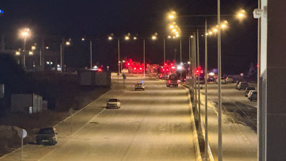 Endüstri bölgesinde yangın: 2 akaryakıt tankeri ve 2 iş makinesi kül oldu
