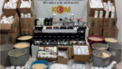 Orijinal kutulardan sahte zayıflama ve protein tozu çıktı