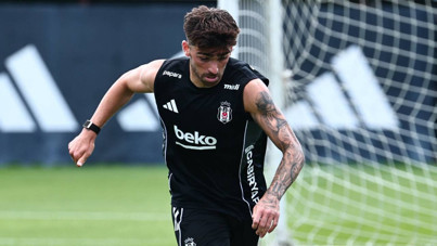 Beşiktaş'ın yeni kanadı Jota ilk kez antrenmanda