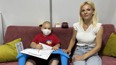 Kendi savaşını yarım bıraktı, evladının mücadelesine koştu