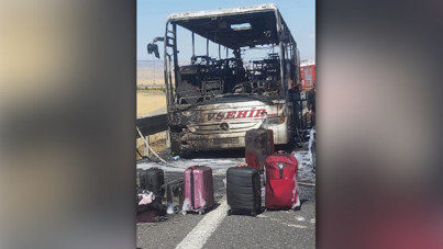 Yolcu otobüsünde faciadan dönüldü