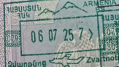 Ermenistan pasaport damgasından Ağrı Dağı'nı çıkarıyor