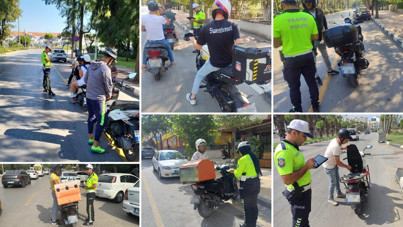 İki günde 826 sürücüye 2 milyon lira ceza