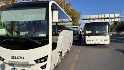 Kurultay davası: Adliye önüne 9 otobüs polis geldi
