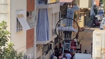 310 kiloydu, cenazesi eşya asansörüyle çıkarıldı