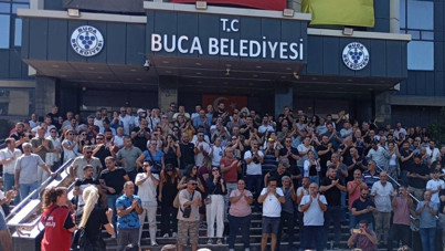 Buca Belediyesi'nde eylem bitti