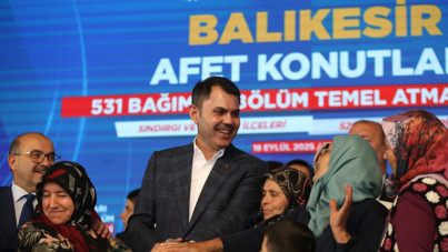 Sındırgı'da deprem konutlarının temeli atıldı