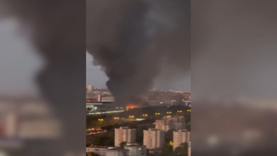 İkitelli Organize Sanayi Bölgesi'nde yangın