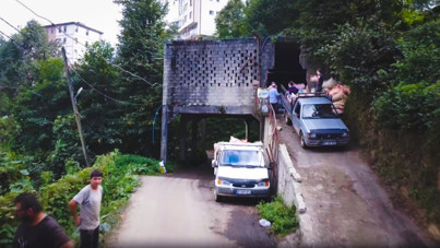 Köylüler alttan girdi, üstten çıktı: Rizeli zekası diyorlar