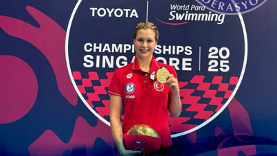 Defne Kurt rekor kırıp altın madalya aldı