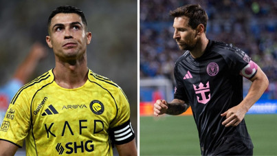 Messi'nin ismini duyan Ronaldo'dan olay tepki