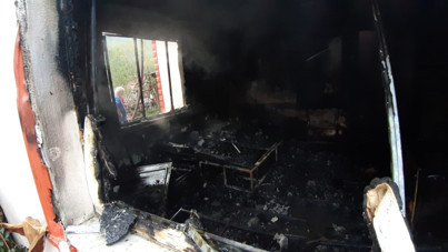 Bolu'da yangın: Yaşlı çift hayatını kaybetti