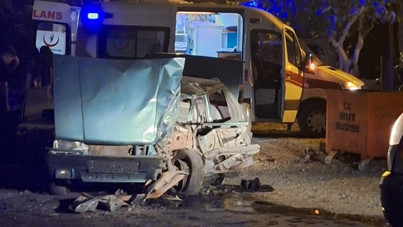 Zincirleme kazada 1 ölü, 8 yaralı