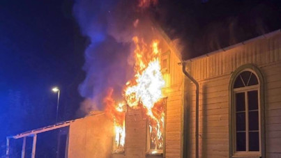 İsveç'te camide çıkan yangında kundaklama şüphesi