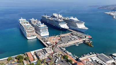 Kruvaziyer turizmi 12 yılın zirvesinde