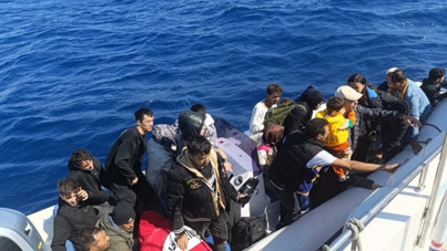 Aydın’da 26 düzensiz göçmen kurtarıldı