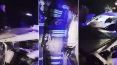 Feci kaza: 1 kişi öldü, araçlardan biri hurda yığınına döndü