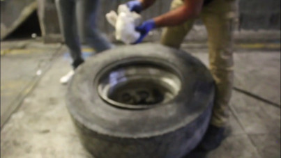 TIR’ın stepnesinde 5 kilo eroin ele geçirildi